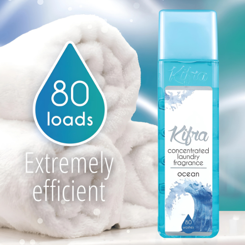 KIFRA OCEAN Concentrated Laundry Fragrance 200ml 80 Washing Cycles