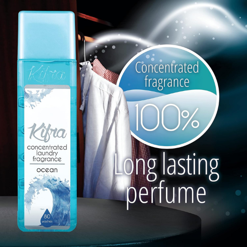 KIFRA OCEAN Concentrated Laundry Fragrance 200ml 80 Washing Cycles