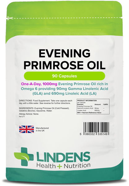 Evening Primrose Oil 1000mg Capsules