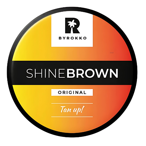 Byrokko Shine Brown Original Tan Up Premium Tan Boosting Cream 210ml