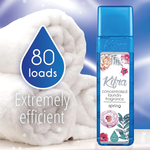 KIFRA SPRING Concentrated Laundry Fragrance 200ml 80 Washing Cycles