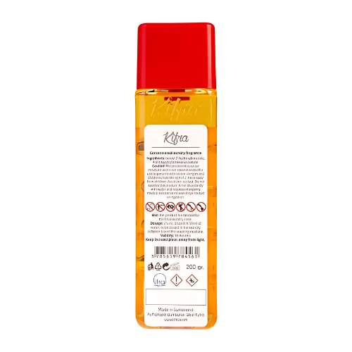 KIFRA ORANGE Concentrated Laundry Fragrance 200ml 80 Washing Cycles
