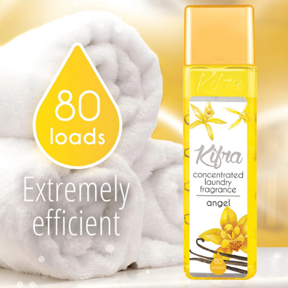 KIFRA ANGEL Concentrated Laundry Fragrance 200ml 80 Washing Cycles