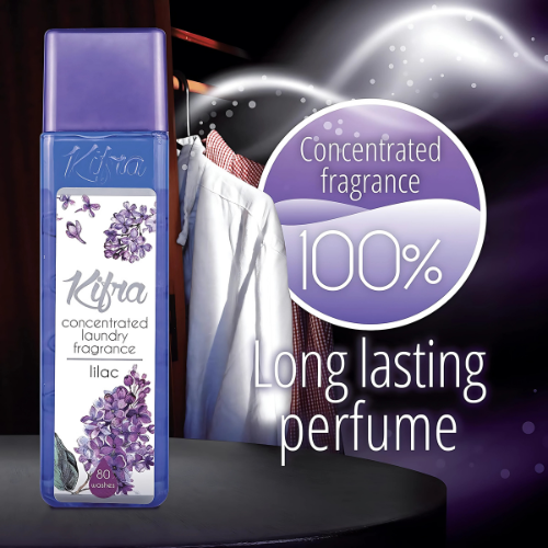KIFRA Lilac Concentrated Laundry Fragrance 200ml 80 Washing Cycles