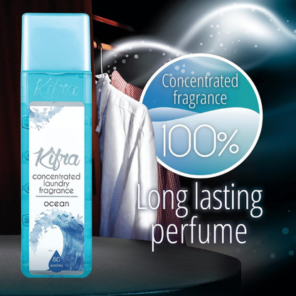 KIFRA OCEAN Concentrated Laundry Fragrance 200ml 80 Washing Cycles