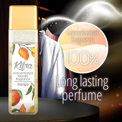 KIFRA MANGO Concentrated Laundry Fragrance 200ml 80 Washing Cycles