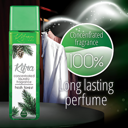 KIFRA FRESH FOREST Concentrated Laundry Fragrance 200ml 80 Washing Cycles