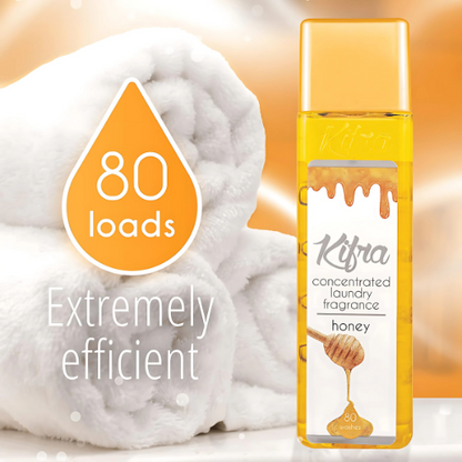 KIFRA HONEY Concentrated Laundry Fragrance 200ml 80 Washing Cycles