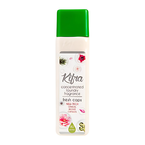 KIFRA FRESH CAPS Concentrated Laundry Fragrance 200ml 80 Washing Cycles
